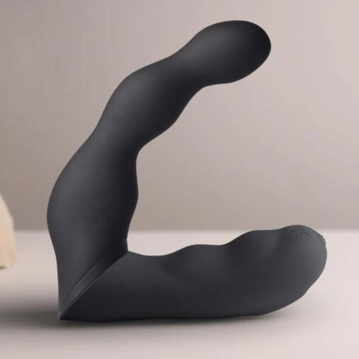 ROCKS-OFF - ADAPTADOR DE VIBRADOR ANAL E DE PRÃSTATA PRETO