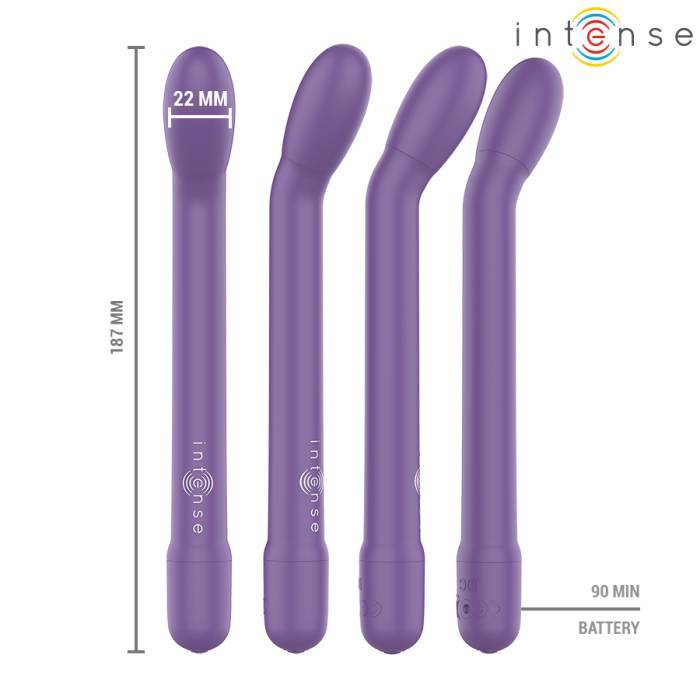 INTENSE - ESTIMULADOR DO PONTO G ROXO