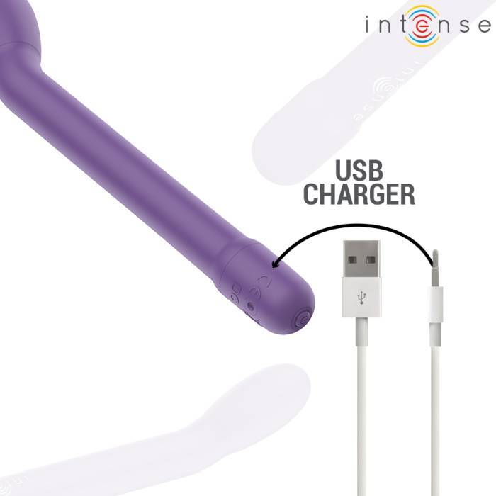 INTENSE - ESTIMULADOR DO PONTO G ROXO