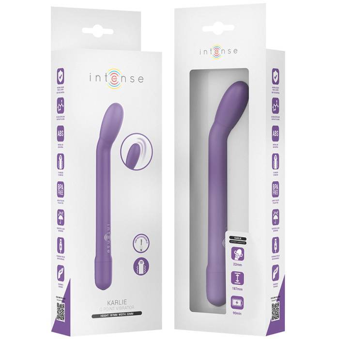 INTENSE - ESTIMULADOR DO PONTO G ROXO