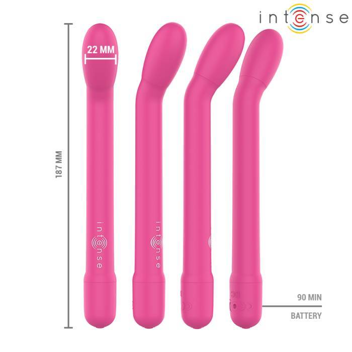INTENSE - ESTIMULADOR DE PONTO G ROSA