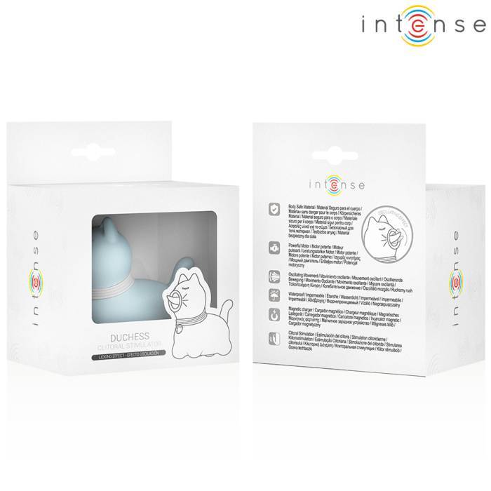 INTENSE - ESTIMULADOR DE CLITÃRIS PARA CACHORRO AZUL