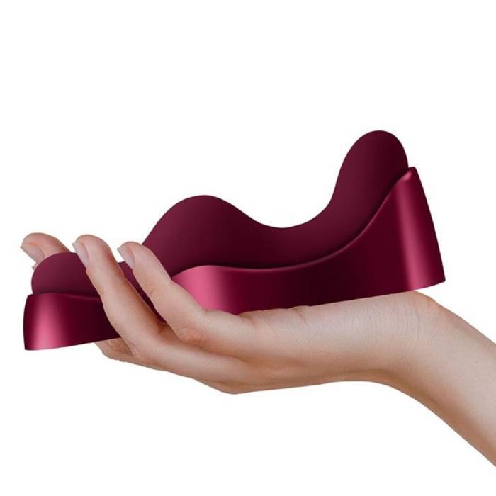 ROCKS-OFF - VIBRADOR PONTO G RUBY GLOW BLUSH VERMELHO