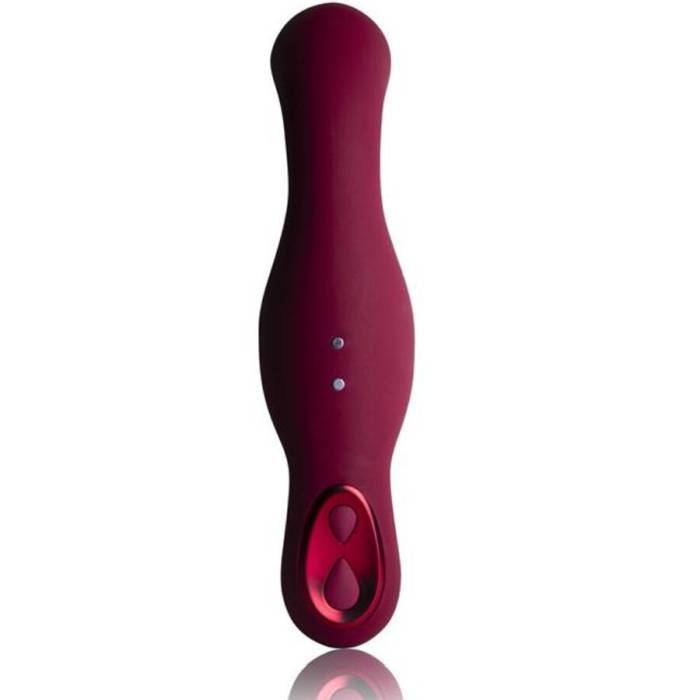 ROCKS-OFF - VIBRADOR PONTO G RUBY GLOW BLUSH VERMELHO