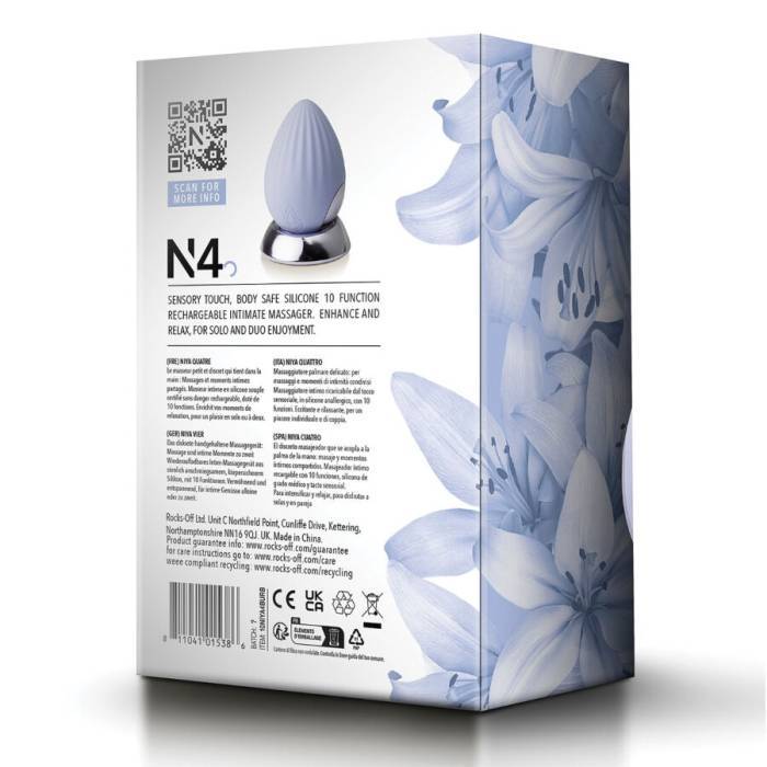 ROCKS-OFF - NIYA N4 MASSAGEADOR DE ESTIMULAÃÃO EXTERNA ÃNTIMA