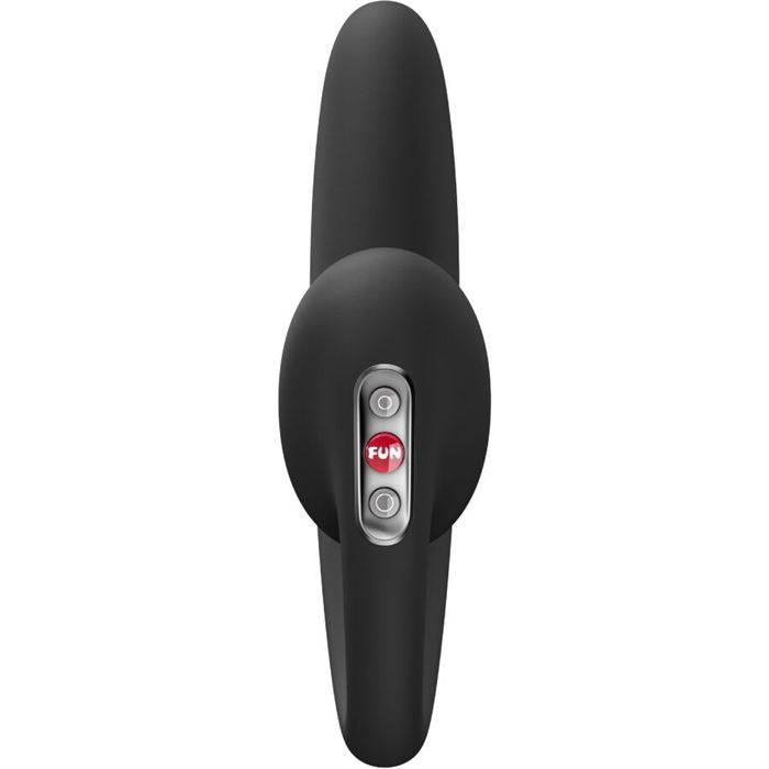 FUN FACTORY - CRESCENDO VIBRADOR DE DUPLA PULSAÃÃO DE AR INSERÃVEL PRETO