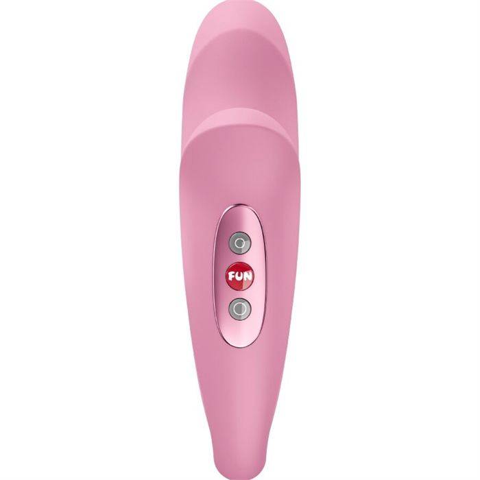 FUN FACTORY - VIBRADOR DE DUPLA PULSAÃÃO DE AR INSERÃVEL VELOCE ROSE