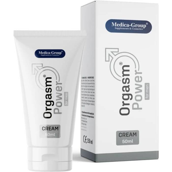 MEDICA GROUP - CREME ÃNTIMO ORGASM POWER PARA HOMENS 50 ML
