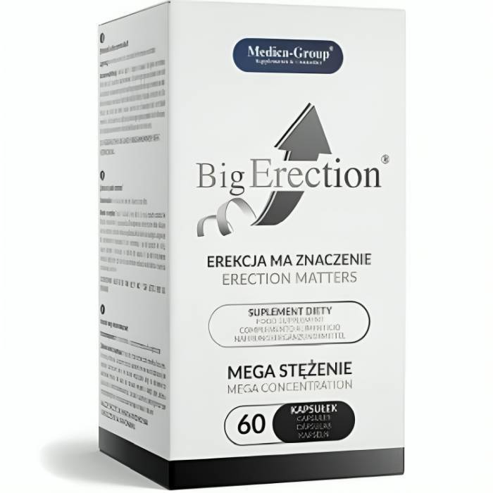 MEDICA GROUP - MELHORADOR DE EREÃÃO PARA HOMENS 60 CÃPSULAS