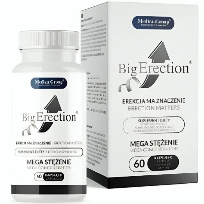 MEDICA GROUP - MELHORADOR DE EREÃÃO PARA HOMENS 60 CÃPSULAS
