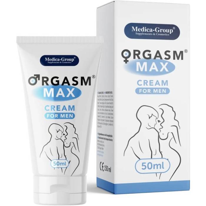 MEDICA GROUP - CREME ÃNTIMO ORGASM MAX PARA HOMENS 50 ML