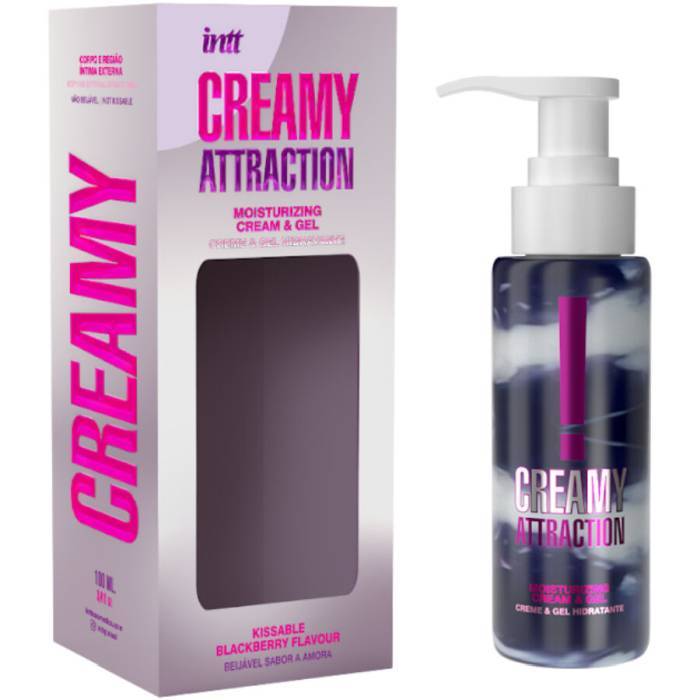 INTT RELEASES - CREME E GEL BEIJÃVEL SABOR AMORA 100 ML