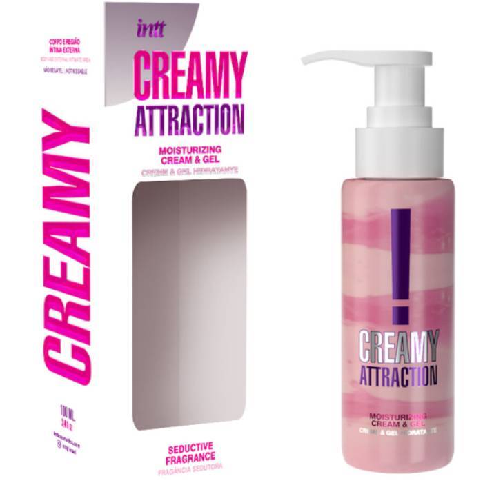 INTT RELEASES - CREME E GEL COM FRAGRÃNCIA AFRODISÃACA 100 ML
