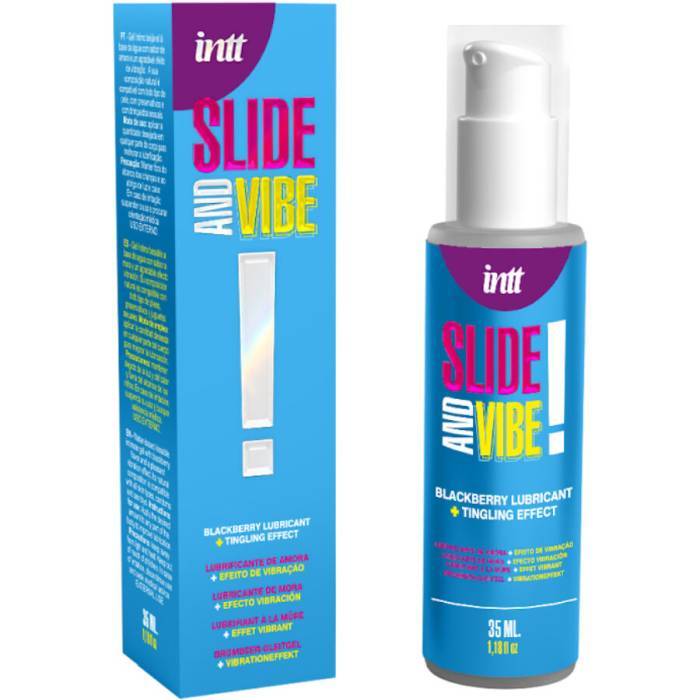 INTT RELEASES - LUBRIFICANTE VIBRATÃRIO BEIJÃVEL Ã BASE DE ÃGUA 35 ML