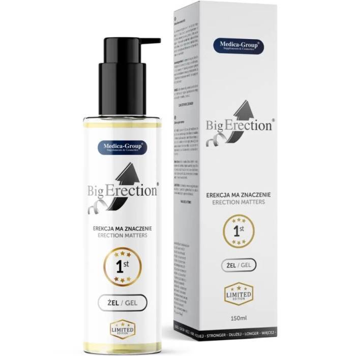 MEDICA GROUP - GEL ÃNTIMO PARA EREÃÃO MASCULINA 150 ML