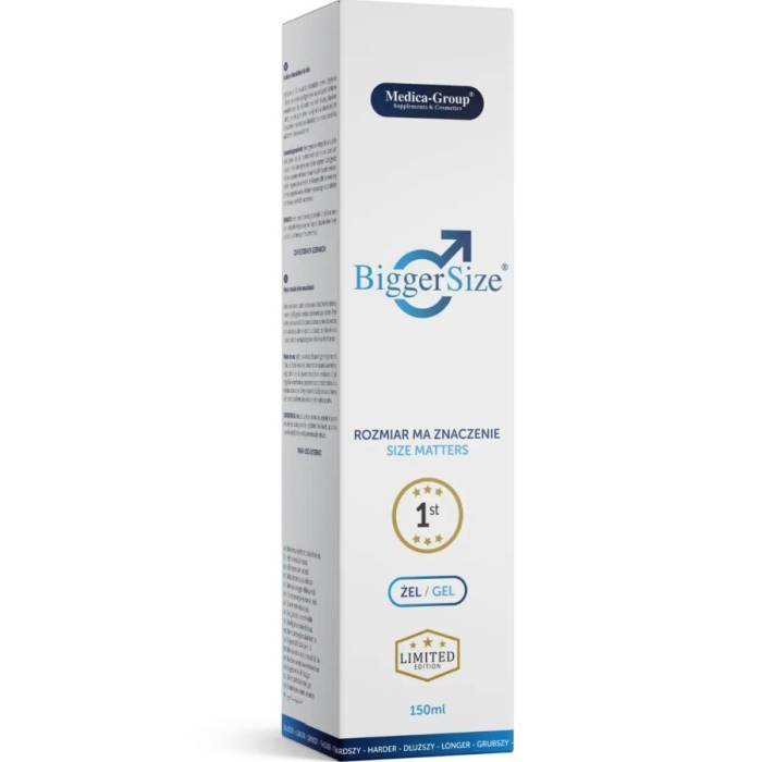 MEDICA GROUP - GEL ÃNTIMO DE TAMANHO MAIOR PARA HOMENS 150 ML