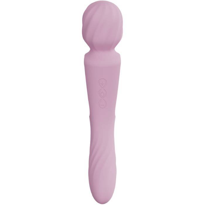 LELO - VIBRADOR SWITCH WANDA DUPLA ESTIMULAÃÃO ROSA SUAVE