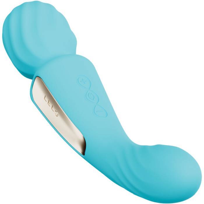 LELO - VIBRADOR SWITCH WANDA DUPLA ESTIMULAÃÃO AQUA