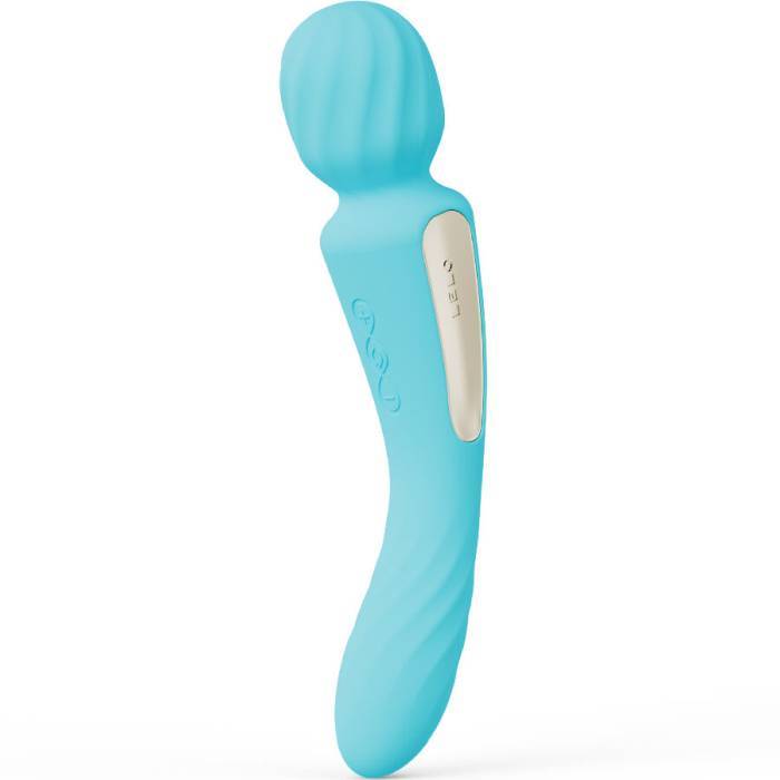 LELO - VIBRADOR SWITCH WANDA DUPLA ESTIMULAÃÃO AQUA