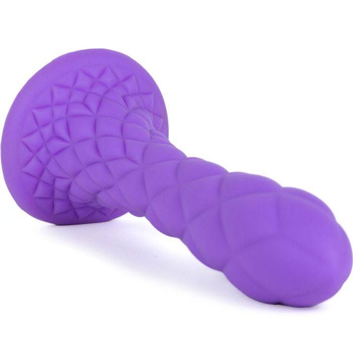 SILEXD - DREAMY DILDO FANTASY SILICONE LÃQUIDO TERMORATIVO VIOLETA 18,5 CM