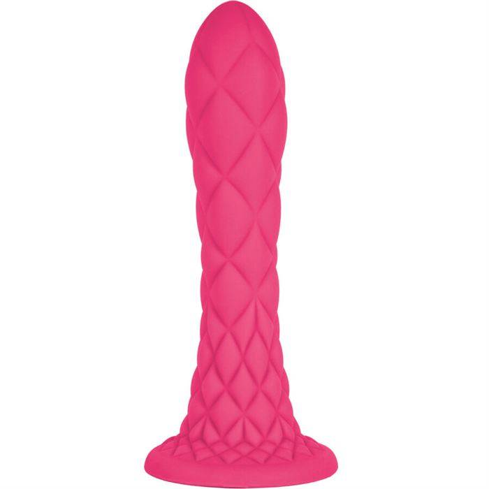 SILEXD - DREAMY DILDO FANTASY SILICONE LÃQUIDO TERMORATIVO FÃCSIA 18,5 CM