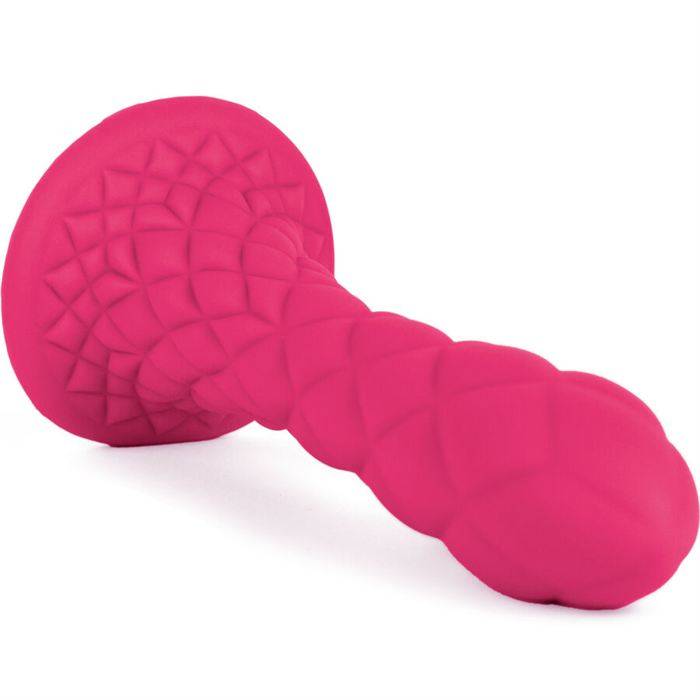 SILEXD - DREAMY DILDO FANTASY SILICONE LÃQUIDO TERMORATIVO FÃCSIA 18,5 CM