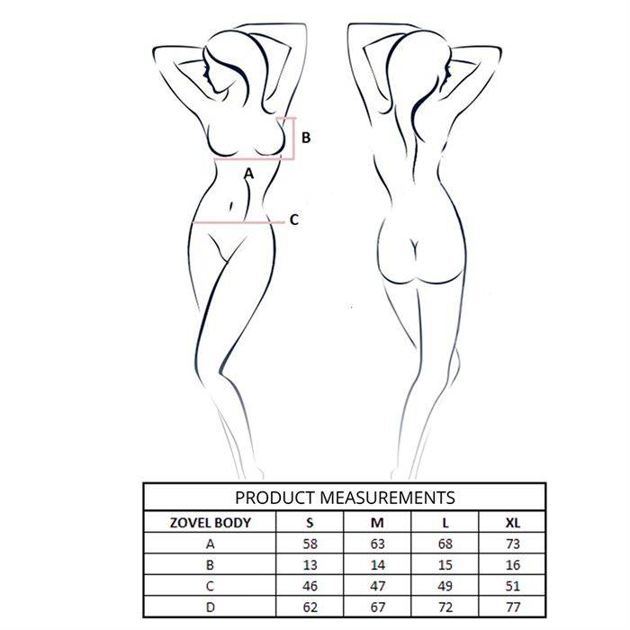 PASSION - ZOVEL BODY ROSA CLARO L/XL
