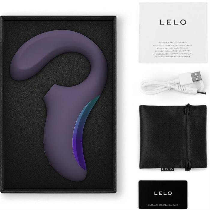 LELO - ENIGMA WAVE MASSAGEADOR DE TRIPLA VIBRAÃÃO CYBER ROXO