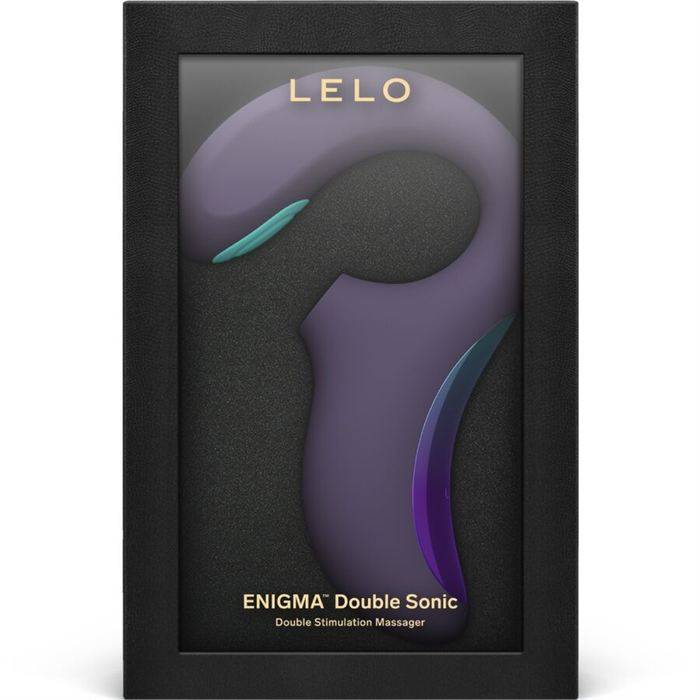 LELO - ENIGMA DUPLO VIBRADOR SÃNICO POINT G CYBER ROXO