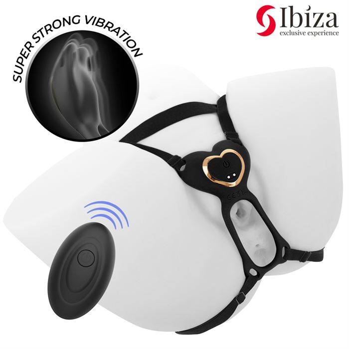 IBIZA - CALCINHA CORAÃÃO VIBRADOR PARA CASAL COM CONTROLE REMOTO