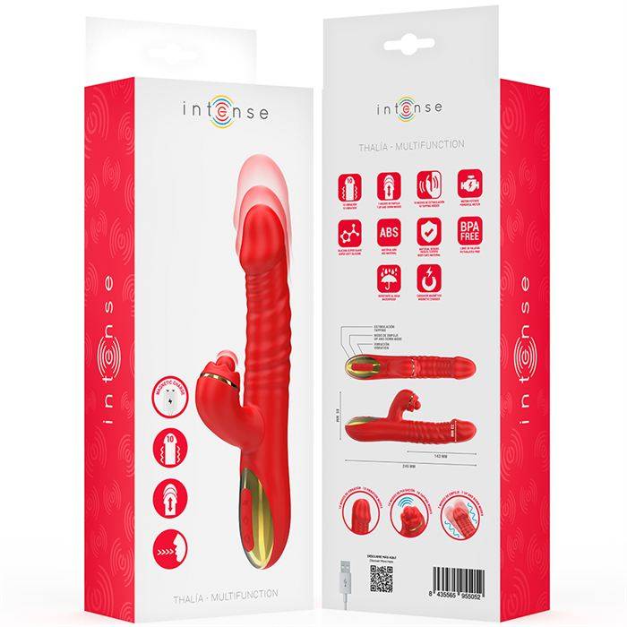 INTENSE - THALIA VIBRATION & THRUST & TAPPING VERMELHO