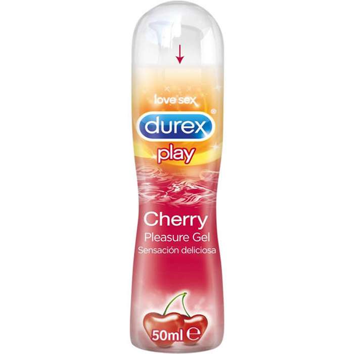 LUBRIFICANTE SABOR CEREJA - DUREX 50ML