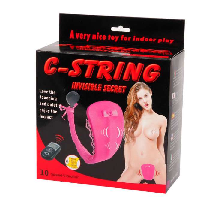 TANGA COM VIBRAÇÃO - C-STRING