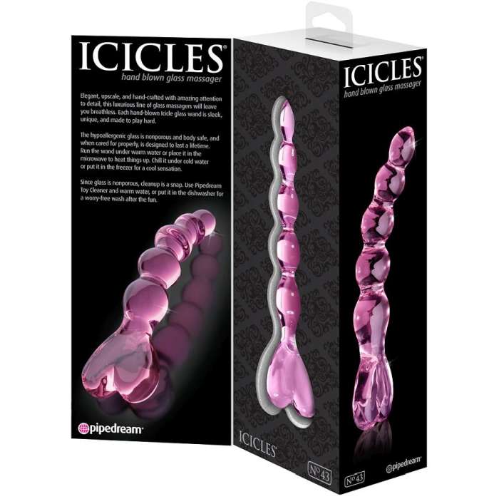MASSAGEADOR DE VIDRO - ICICLES