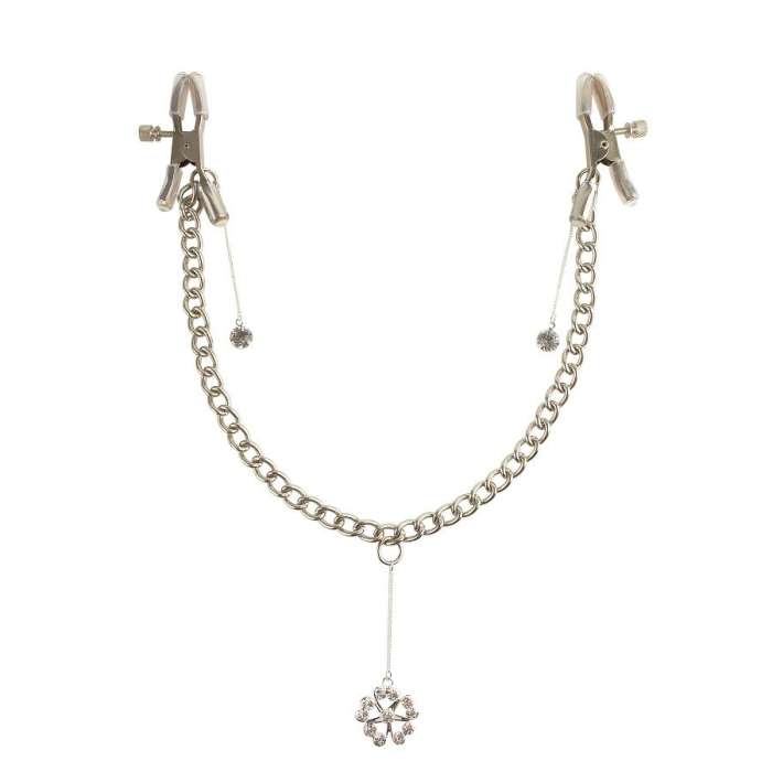 BRAÇADEIRAS DE CRISTAL PARA MAMILOS - FETISH FANTASY,