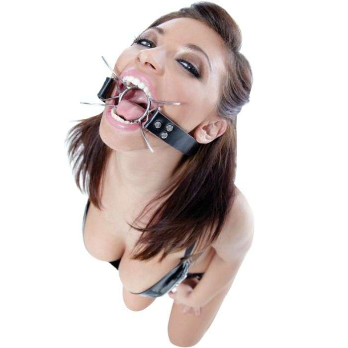 MORDAÇA COM ANEL DE AÇO -  FETISH FANTASY