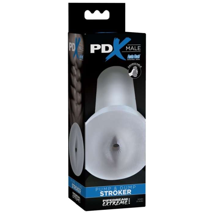 BOMBA MACHO PDX E STROKER DE DUMP - CLEAR
