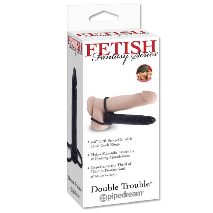 DILDO COM 2 ANEIS PENIANOS - FETISH FANTASY