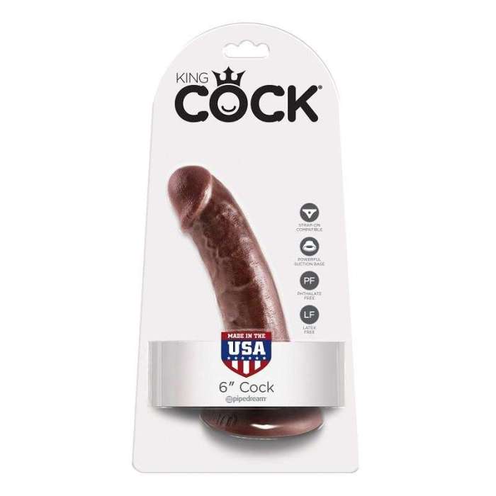 VIBRADOR REALISTICO - CASTANHO
