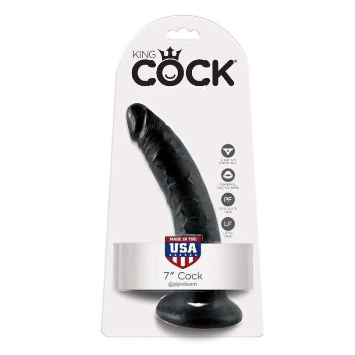 DILDO REALISTICO C/ VENTOSA  - KING COCK 7