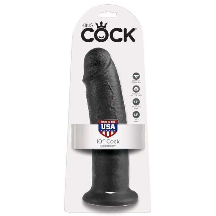 DILDO COM VENTOSA - KING COCK 10