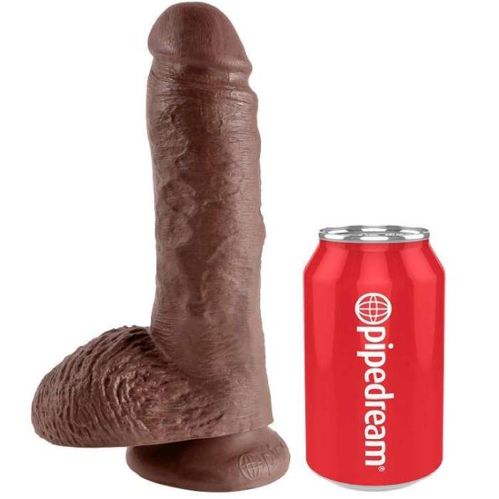 DILDO COM VENTOSA - KING COCK 8
