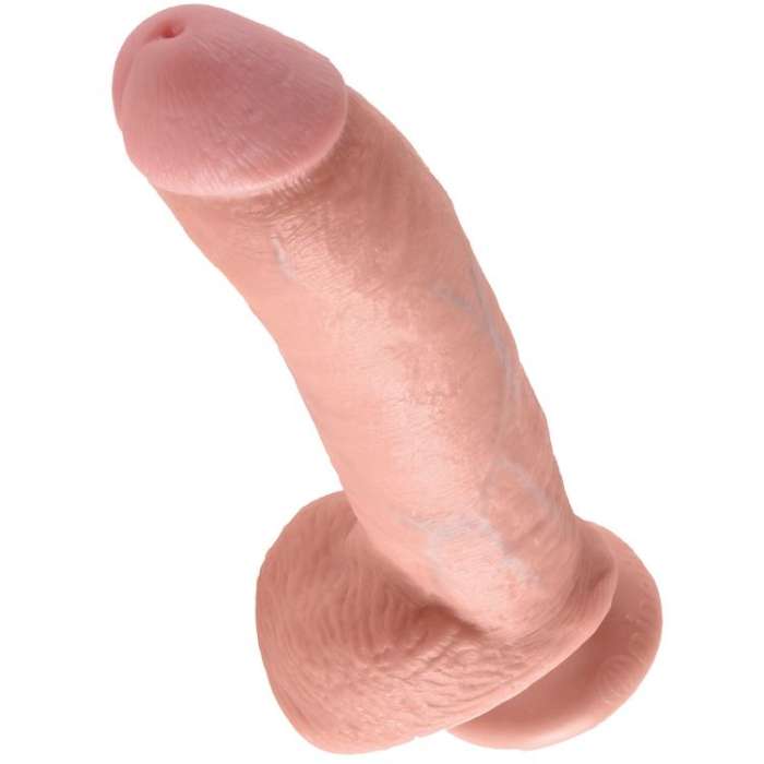 DILDO REALISTICO COM VENTOSA - KING COCK 9 - 22,9 CM