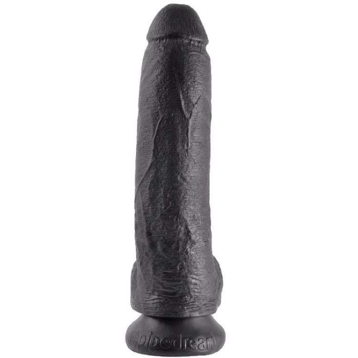DILDO REALISTICO COM ESFERAS - KING COCK 9