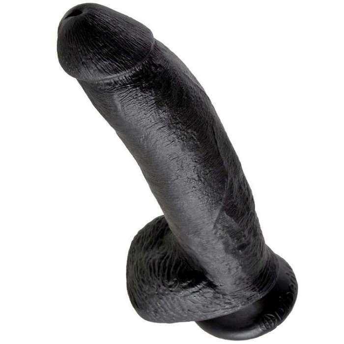 DILDO REALISTICO COM ESFERAS - KING COCK 9