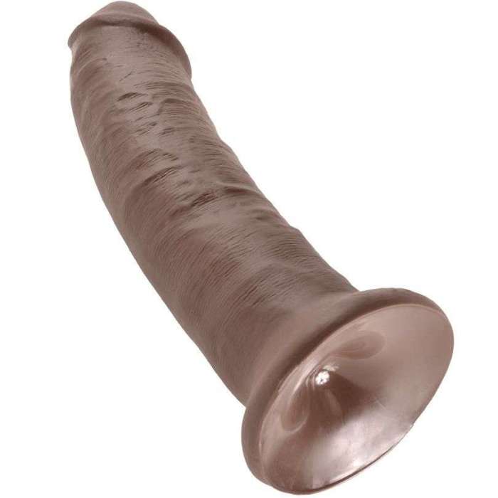 DILDO COM VENTOSA - CASTANHO