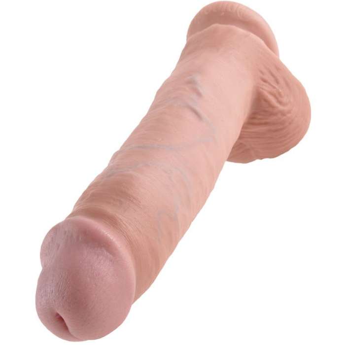 DILDO REALISTICO COM VENTOSA 28 CM - KING COCK 11