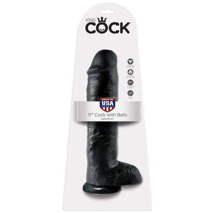 DILDO REALISTICO COM VENTOSA - KING COCK 11