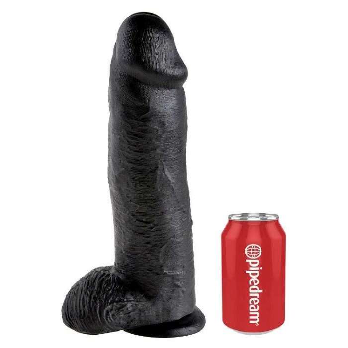 DILDO COM VENTOSA - KING COCK 12