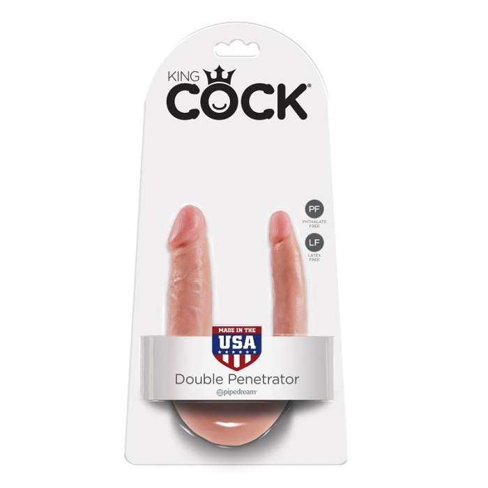 DILDO REALISTICO EM U - KING COCK